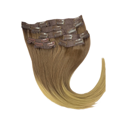 14” Clip-on 100% Human Hair #7/14