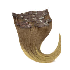 14” Clip-on 100% Human Hair #7/14