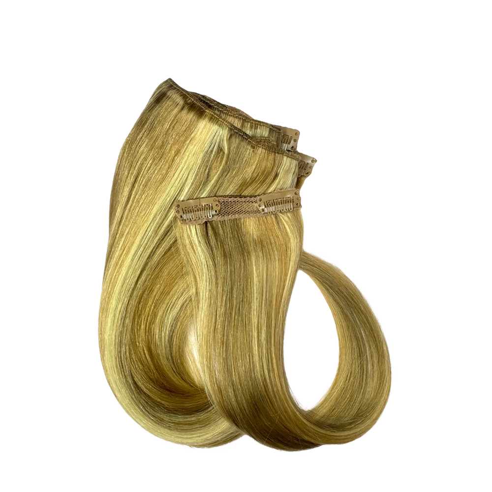 14” Clip-on 100% Human Hair #812