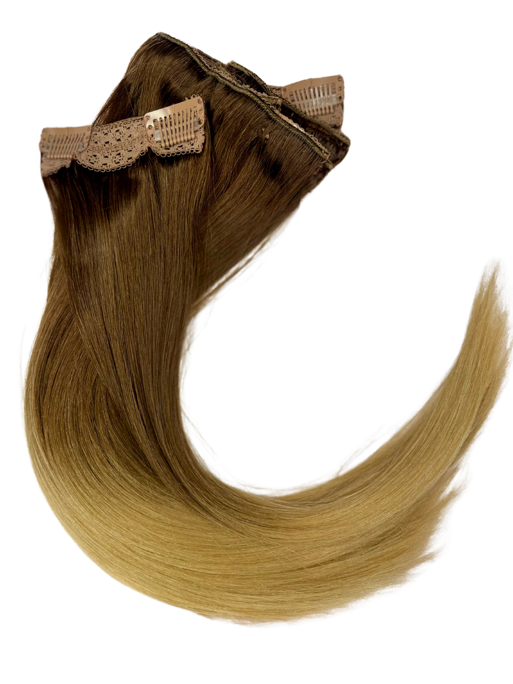 14” Clip-on 100% Human Hair #30/14