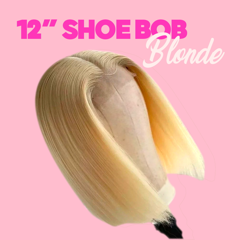 12” short bob blonde